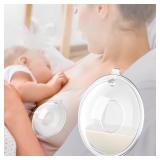 2Pcs Breast Milk Collector Silicone Baby Breast...