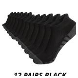 12 Pairs Men's Mesh Breathable Sports Ear...