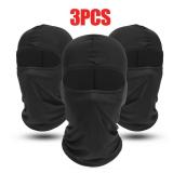 3 Pieces Quick-dry Balaclava Sports Full Face...