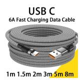 USB TYPE C Cable 5A Super Fast Charge Cable for...