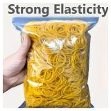 100pcs High elastic yellow rubber band - set of...