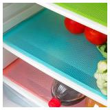 4PCS EVA Waterproof Refrigerator Liner Mat...
