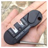 4-in-1 Portable Tungsten Ceramic Carbide Knife...