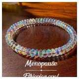 Menopause Natural Ethiopian Opal Bracelet,...