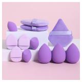 12-Piece All-Purpose Makeup Sponge Set, Made of...