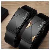 Stylish Men's PU Leather Belt - Fashion Belts...