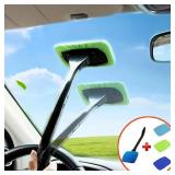 Car Window Cleaner Brush Kit Windshield...