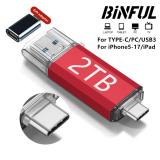 2TB OTG USB Flash Drive USB 3.0 Type C For...