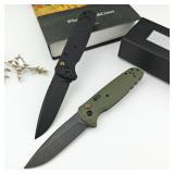 BM 4300 Folding Knife G10 Handle Wilderness...
