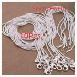 URMYLADY 10pcs Lot 40-75cm 925 Sterling silver...
