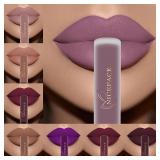 NICEFACE Nude Liquid Lipstick Ultra Matte...