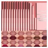 6pcs Lip Liner Pen Set Long-Lasting, Waterproof...