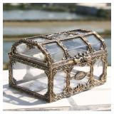 1Plastic Transparent Pirate Treasure Box...