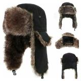 Men's Winter Trapper Aviator Trooper Earflap...