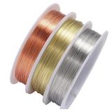 1 Roll 0.81mm Sturdy Copper Wire Beading Wire...