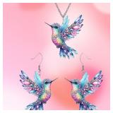 1 set of elegant and stylish acrylic colorful...