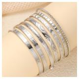 7Pcs/Set Vintage Elegant Rhombus Heart Twist...