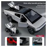 1:36 Cybertruck Toys Off Road Vehicle Die Cast...