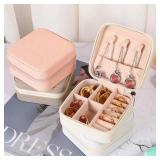 Mini jewelry storage box portable family travel...