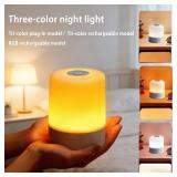 LED Touch Switch Night Lamp Remote Control...