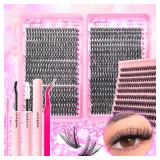 720pcs eyelash Extension Kit Fluffy Eyelash...