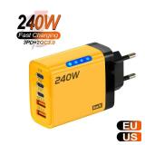 5 Ports USB C PD Charger Quick Charge 3.0 Type...