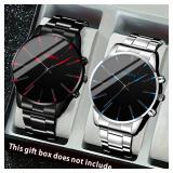 Stylish Men's Quartz Watch, Fashionable...