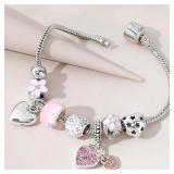 1PC Women's Fashion Multi Element Beaded Love...