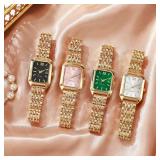 Fashion Rectangle Women Quartz Watch Luxury...