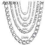 Men's 925 Sterling silver plated 6MM Chain...