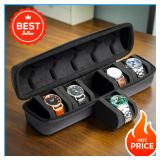 1pc 5-Slot Watch Case | Hard Shell Travel...