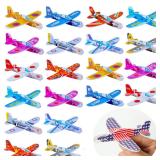 40 Pcs/Bag Gliders Planes Foam Assemble...