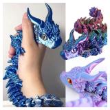 1pc 3D Printed Magic Dragon Movable Joint...