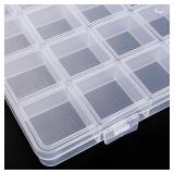 Transparent Storage Container Jewelry Box Clear...