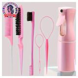 6pcs/Set Hair Brush Set Hairdressing Spray...