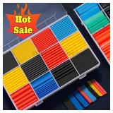328pcs (bags) 2: 1 Cable Shrink Tube Kit Heat...