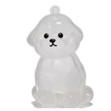 Clear Pet Hair Keychain Cute Dog Fur Keepsake...