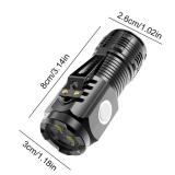 LED Strong Light Flashlight Rechargeable Multi...