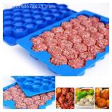 37 Grids Silicone Meatball Mold With Lid...