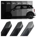 Multi-size Black Car Window Film Roll Car Auto...