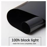 Black Light Blocking Window Film Privacy UV...