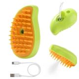 1pcs Steam Pet Brush 3-in-1 Massage Dog Steamy...