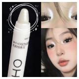 Lying Silkworm Pen Monochrome Brightening...