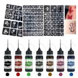 Long-Lasting Temporary Tattoo Inks with 3...