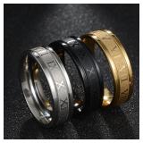 Seakissky Classic Fashion Stainless Steel Roman...