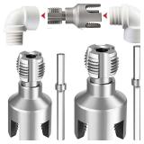 2PCS 20MM+25MM Water Pipe Threader Tapping Tool...