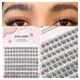 Easy-To-Apply False Eyelash Set, Thick Cartoon...