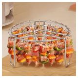 Stainless Steel Vertical Grill Rack Detachable...