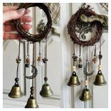1pc home decor pendant vintage bell decoration...