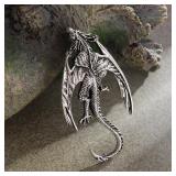Exquisite Retro Fashion Trend Flying Dragon Pin...